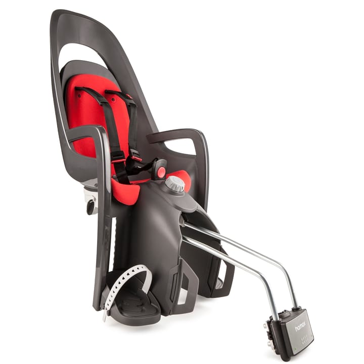 Hamax Caress With Lockable Bracket Grey/Red Hamax Hamax Caress With Lockable Bracket Grey/Red Hamax