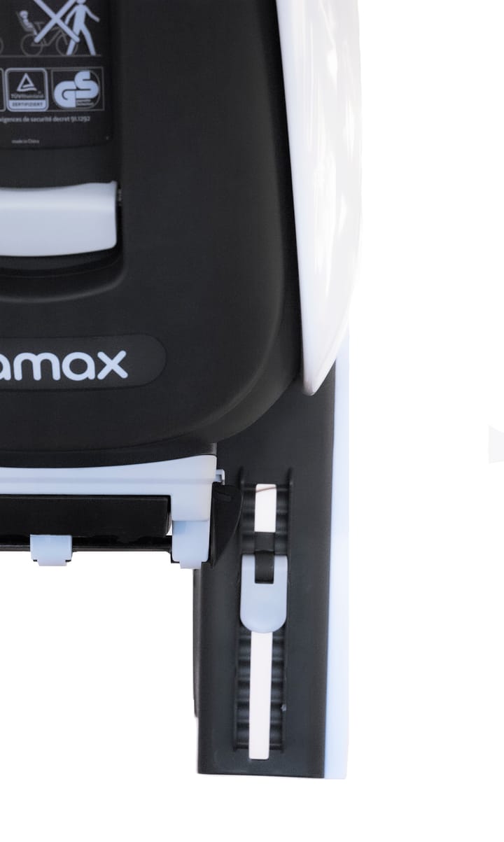 Hamax Caress with Lockable Bracket GREY/WHITE W/ BLACK PADDING Hamax