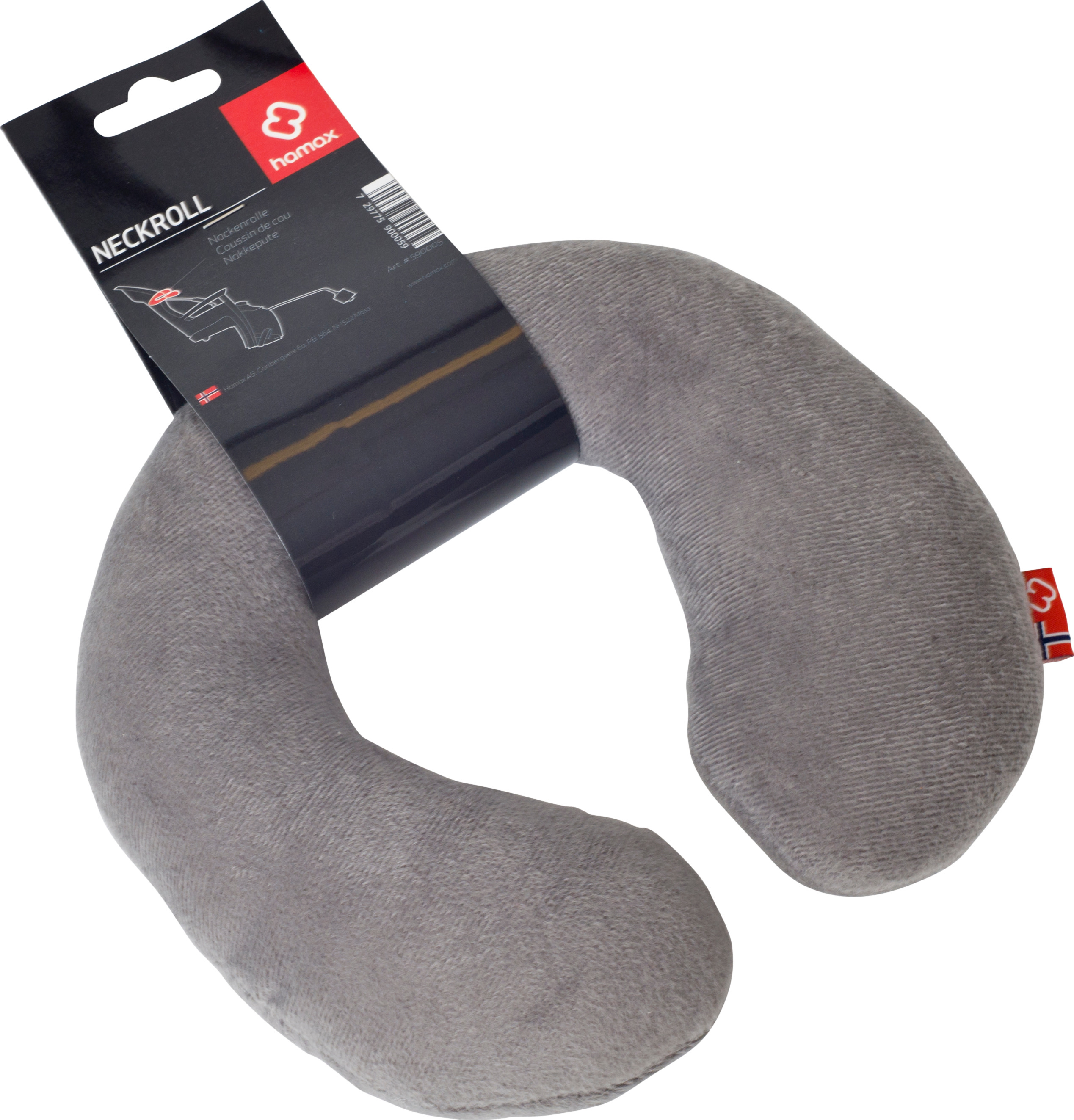 Hamax Neckroll Grey Cykeltillbehör OneSize