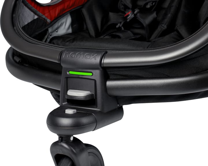 Hamax Outback (+ Bicycle Arm & Stroller Wheel) Red/Black Hamax Hamax Outback (+ Bicycle Arm & Stroller Wheel) Red/Black Hamax