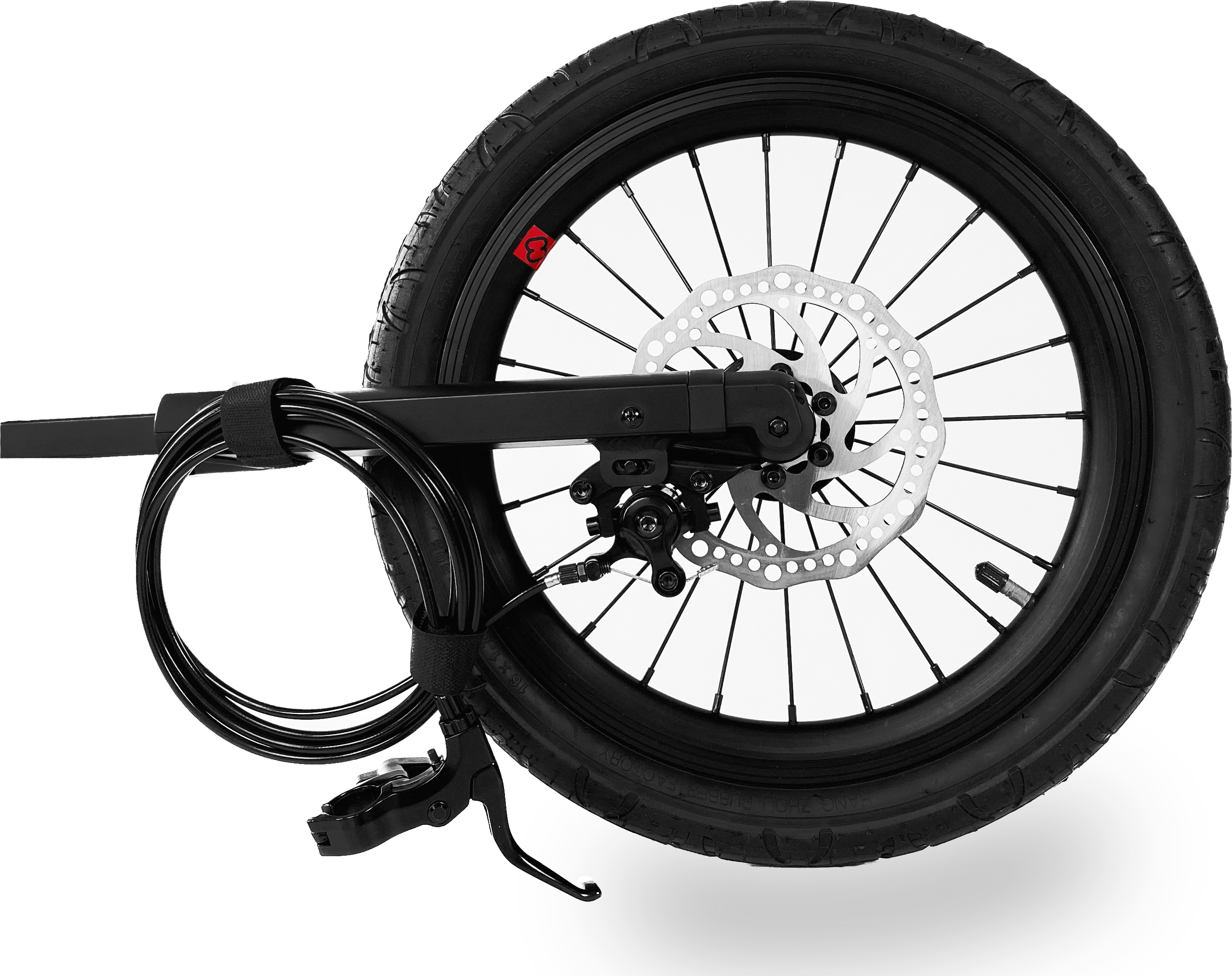 Hamax Outback Adjustable Jogger Kit Black