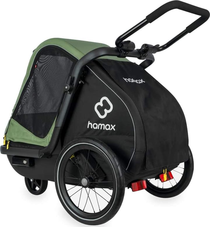 Hamax Pluto M Dog Trailer Green/Black Hamax