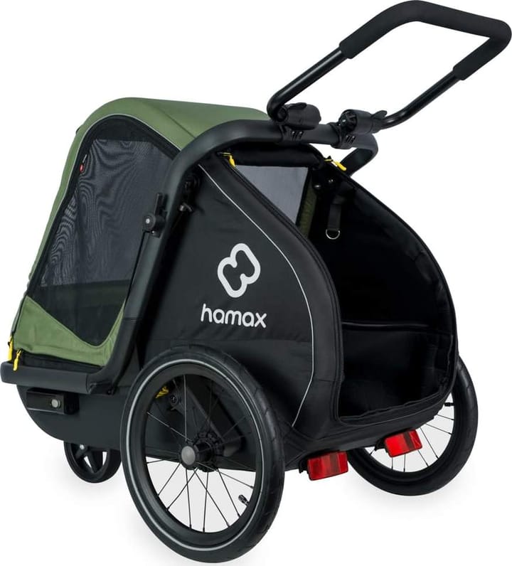 Hamax Pluto M Dog Trailer Green/Black Hamax