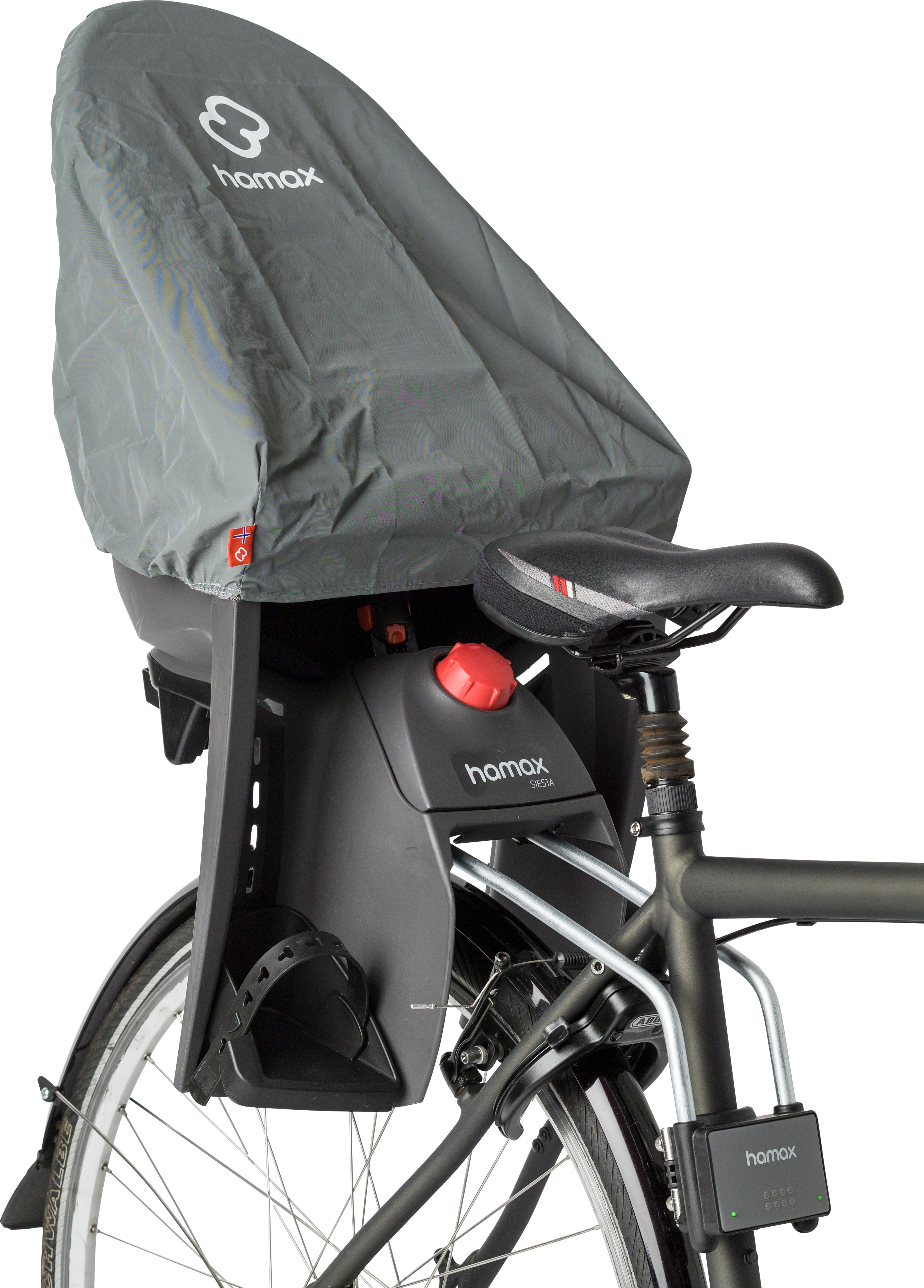 Hamax Rain Cover Grey Cykeltillbehör OneSize