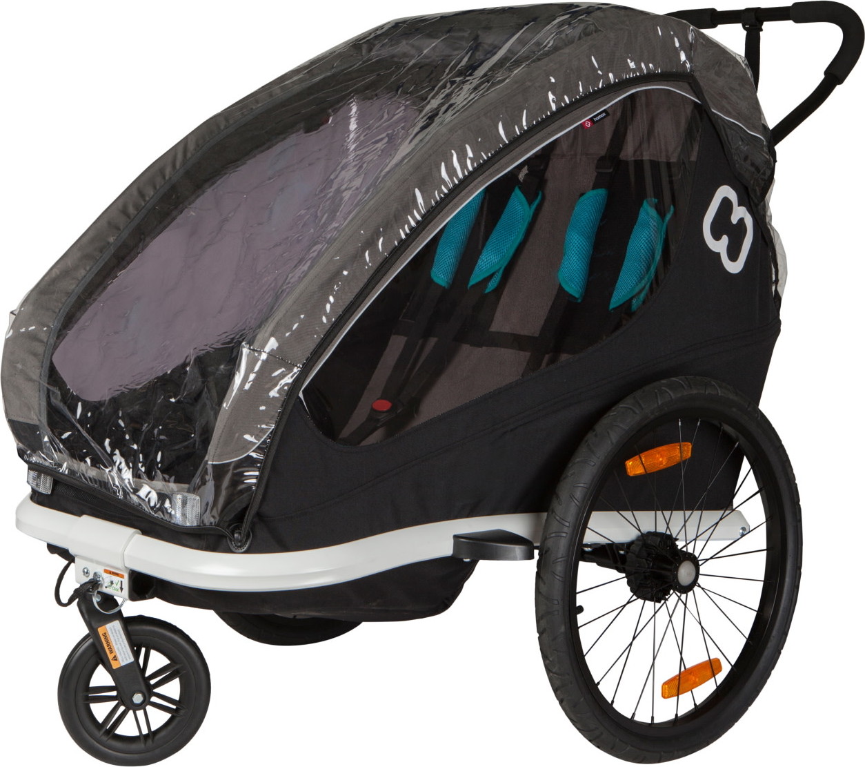 Hamax Rain Cover Traveller Transparent Transporttilbehør OneSize