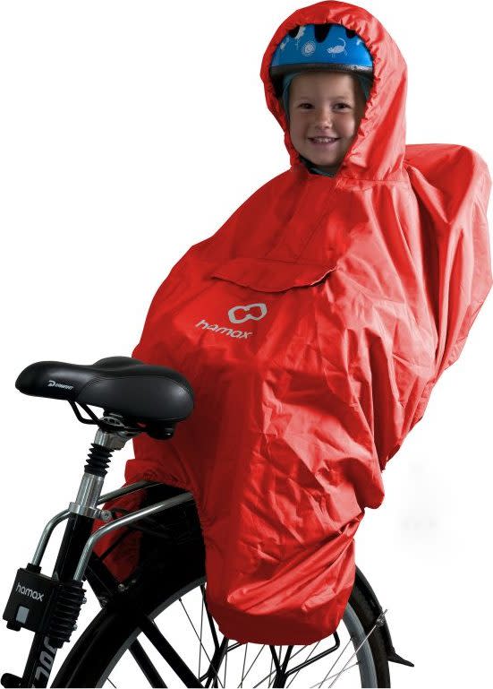 Hamax Rain Poncho Red Regnjakker OneSize