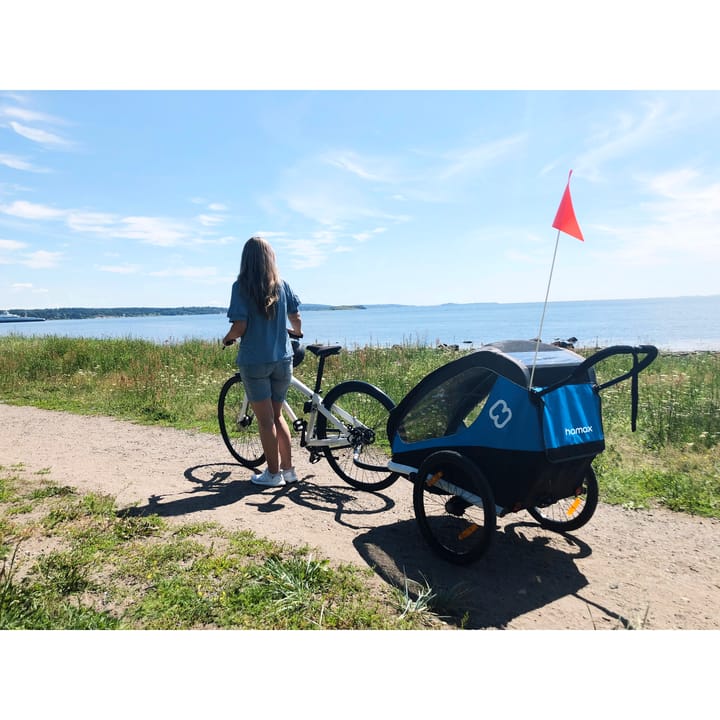 Hamax Traveller incl. Bicycle Arm & Stroller Petrol Blue/Grey Hamax
