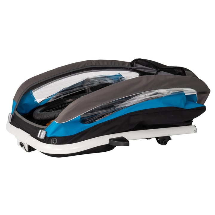 Hamax Traveller incl. Bicycle Arm & Stroller Petrol Blue/Grey Hamax