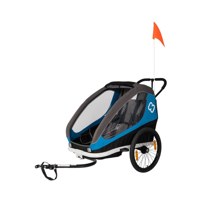 Hamax Traveller incl. Bicycle Arm & Stroller Petrol Blue/Grey Hamax
