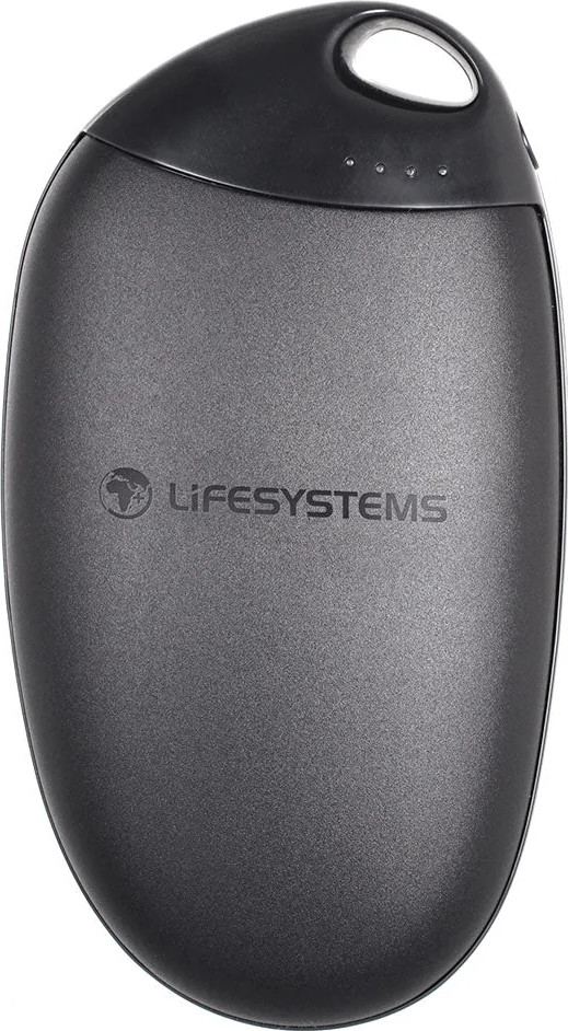 Lifesystems Rechargeable Hand Warmer Black Laddare OneSize