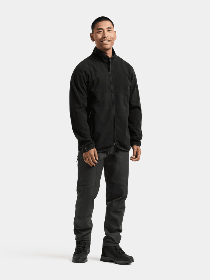 Didriksons Men's Hans Windproof Full-Zip Black Didriksons