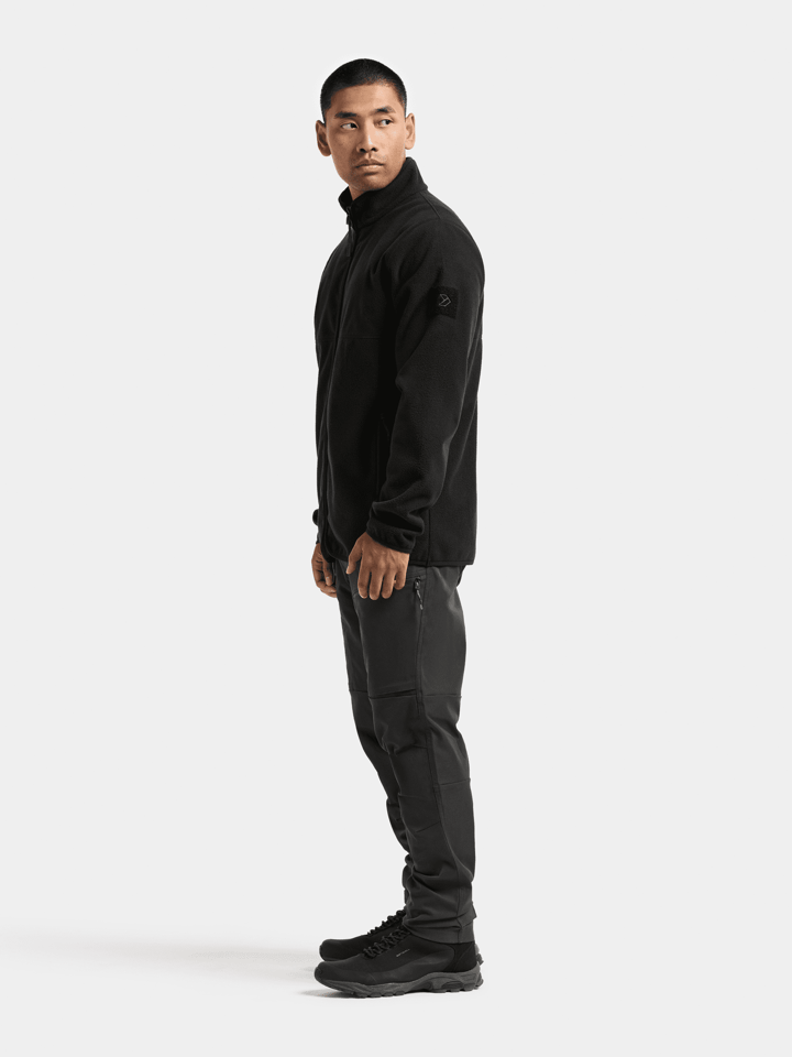 Didriksons Men's Hans Windproof Full-Zip Black Didriksons
