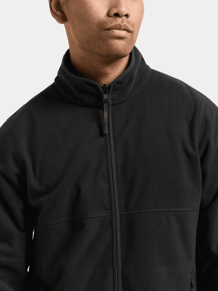 Didriksons Men's Hans Windproof Full-Zip Black Didriksons