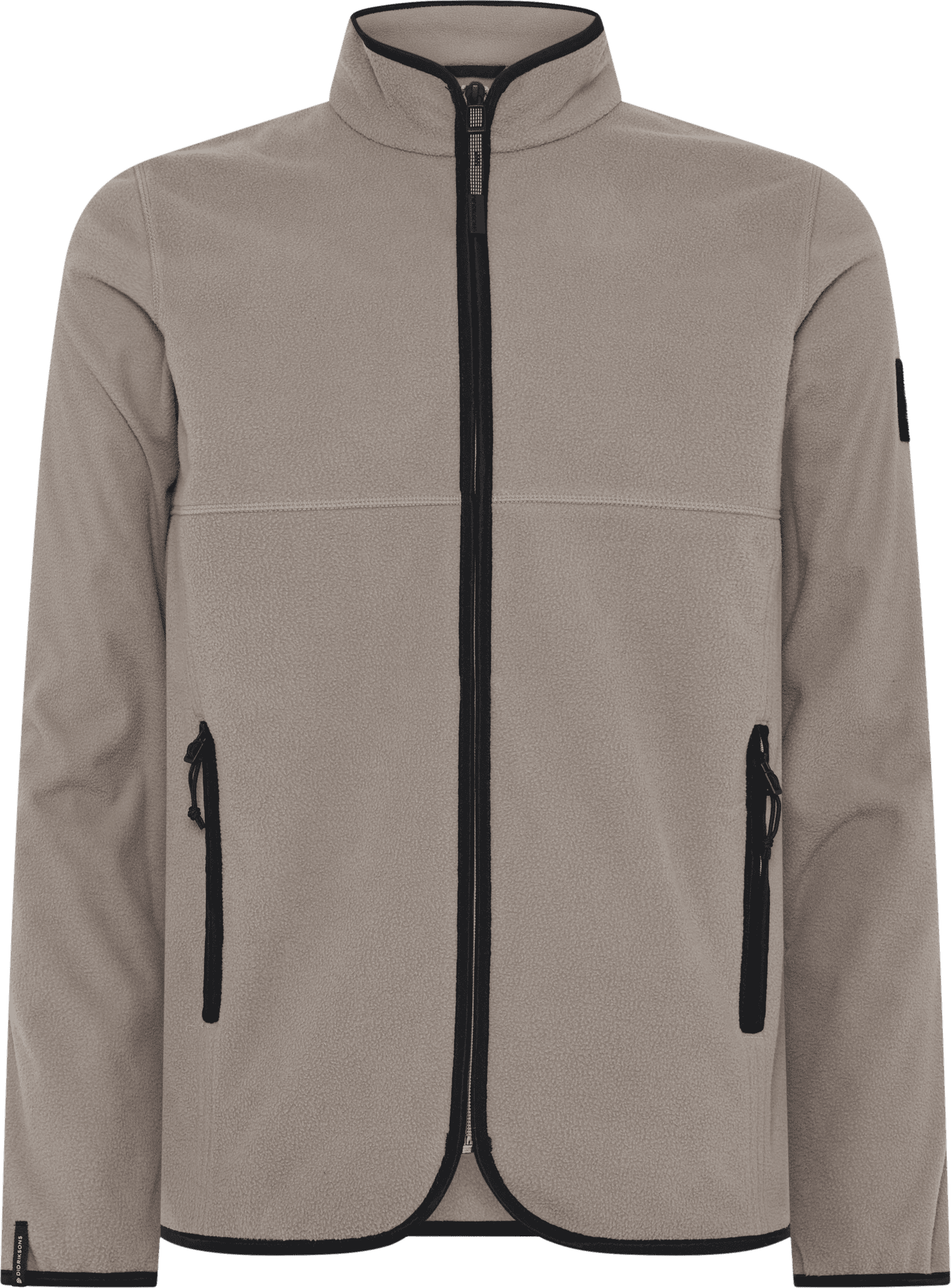 Didriksons Men's Hans Windproof Full-Zip Ash Brown