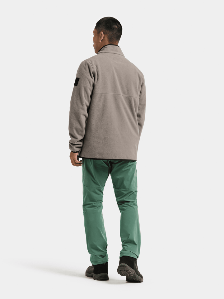 Didriksons Men's Hans Windproof Full-Zip Ash Brown Didriksons