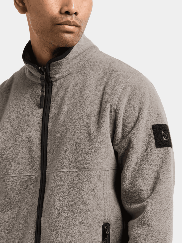 Didriksons Men's Hans Windproof Full-Zip Ash Brown Didriksons