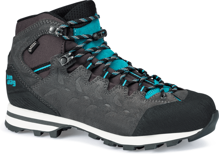 Hanwag Women's Makra Light Lady Gore-Tex Asphalt/Bluegreen Hanwag