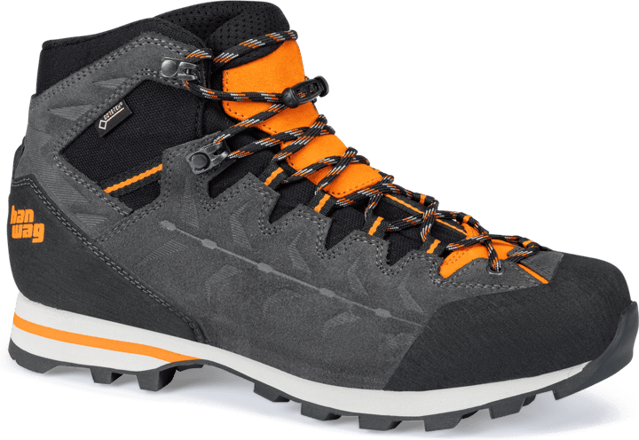 Hanwag Men's Makra Light Gtx Asphalt/Orange Hanwag