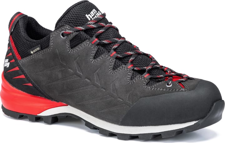 Hanwag Men's Makra Pro Low Asphalt/Red Hanwag