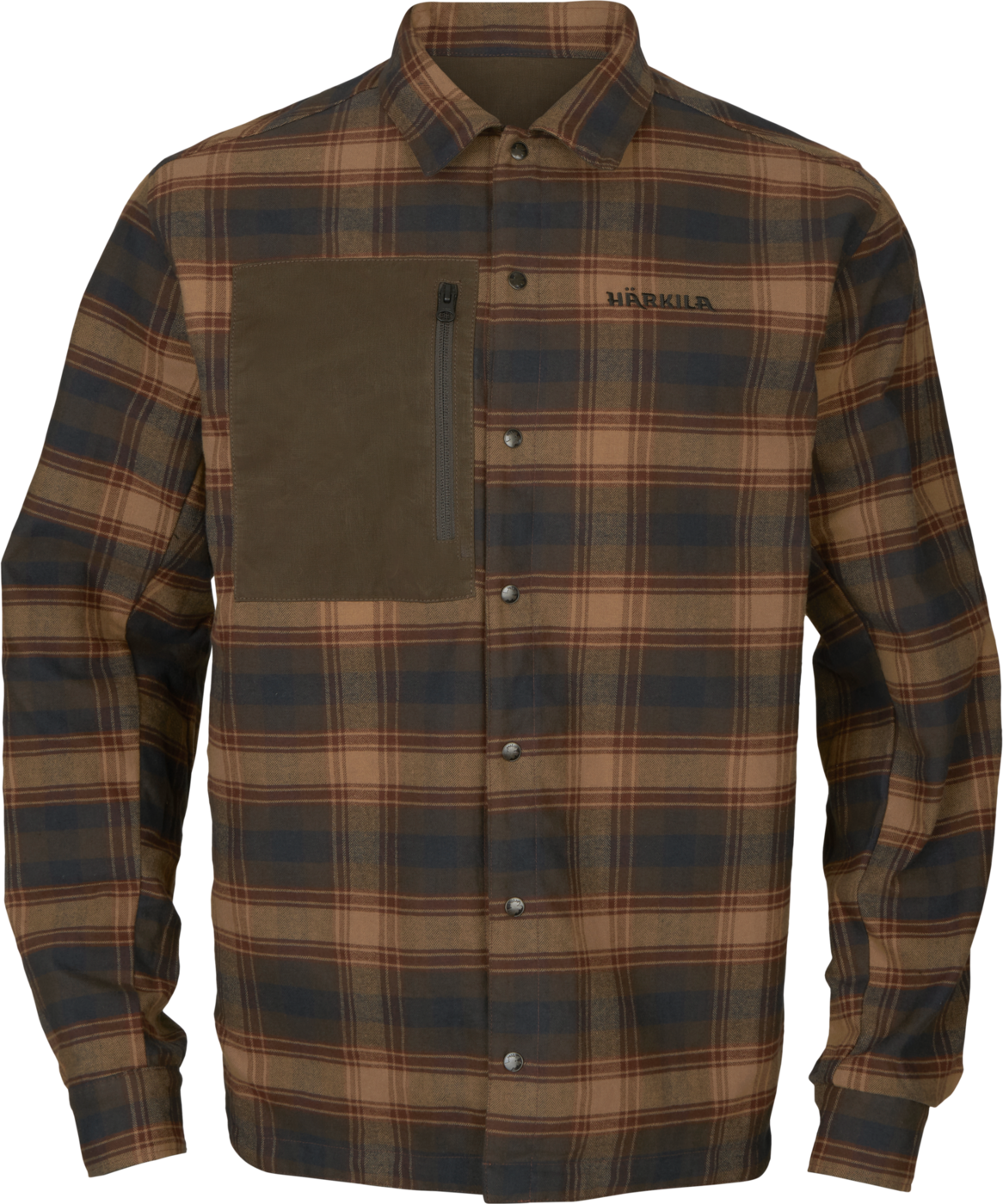 Men’s Eirik Reversible Shirt Jacket Willow green/Burgundy