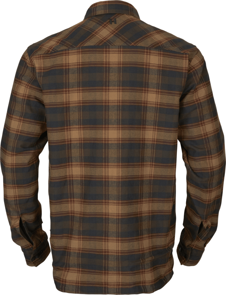 Men's Eirik Reversible Shirt Jacket Willow green/Burgundy Härkila