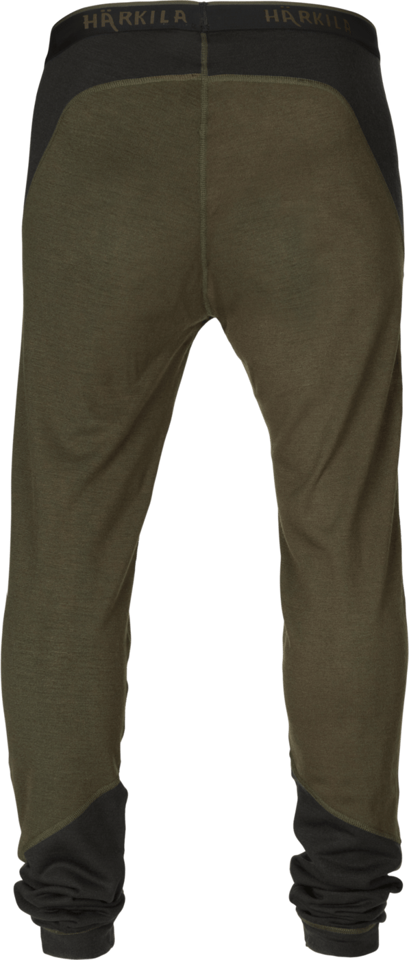Men's Base Warm Baselayer Pant Willow green/Shadow brown Härkila