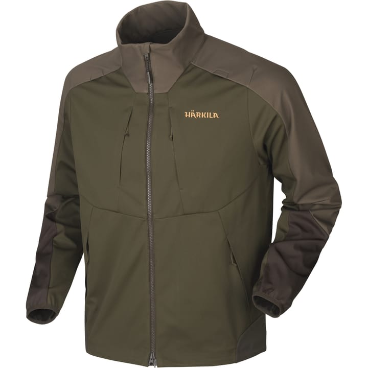 Härkila Men's Magni Fleece Jacket Willow Green/Shadow Brown Härkila