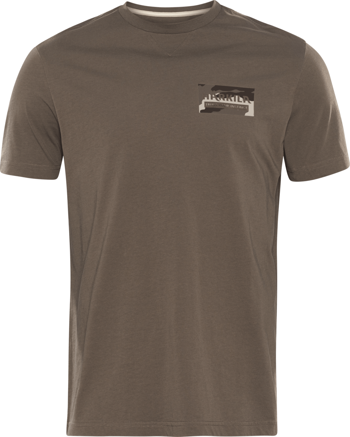Härkila Men's Core T-Shirt Brown Granite