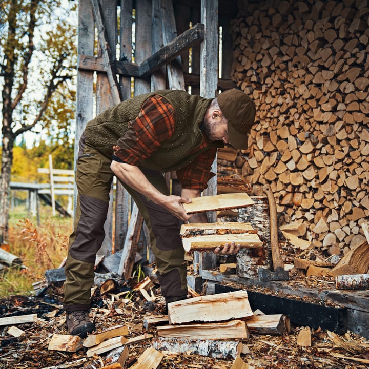 Härkila Men's Dain Pants Dark Olive/Willow Green Härkila