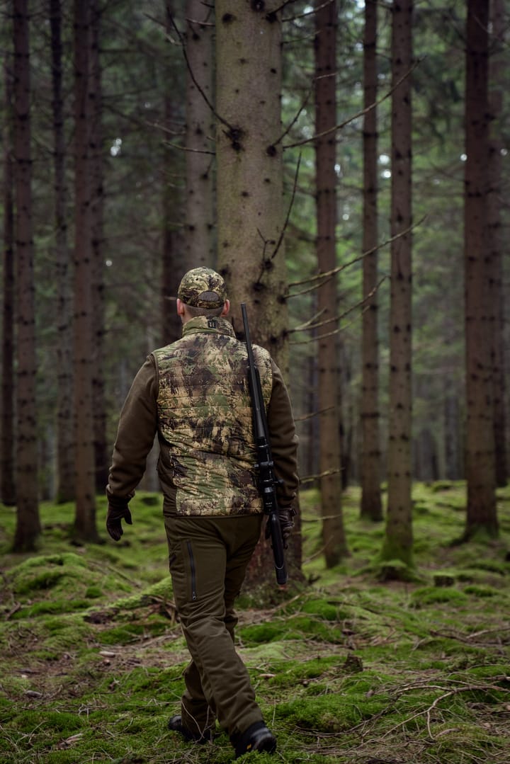 Men's Deer Stalker Camo Reversible Packable Waistcoat Willow Green/Axis Msp®Forest Härkila