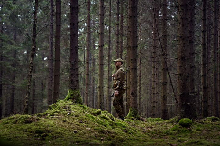 Men's Deer Stalker Camo Reversible Packable Waistcoat Willow Green/Axis Msp®Forest Härkila