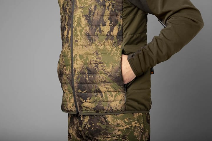 Men's Deer Stalker Camo Reversible Packable Waistcoat Willow Green/Axis Msp®Forest Härkila