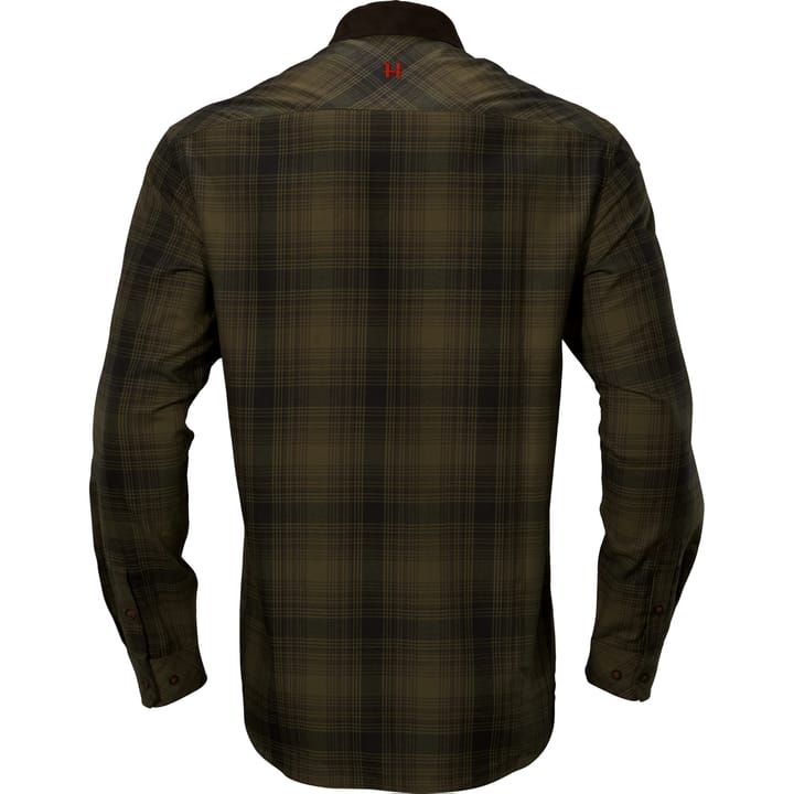 Men's Driven Hunt Flannel Shirt Olive green check Härkila