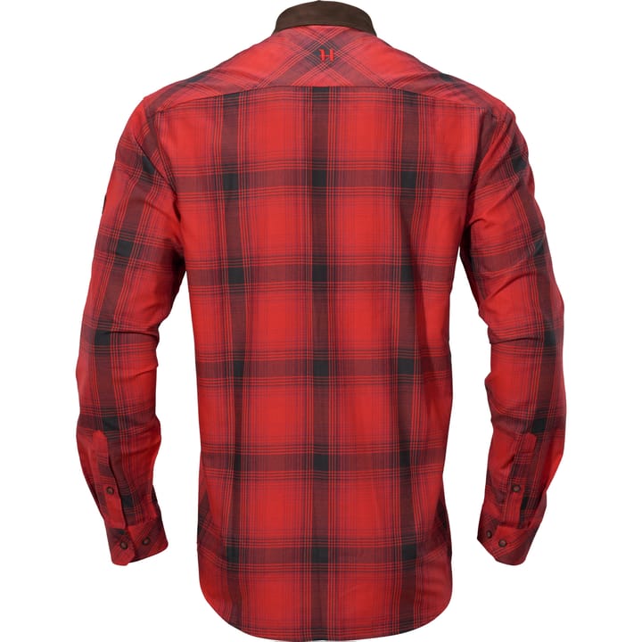 Härkila Men's Driven Hunt Flannel Shirt Red/Black Check Härkila