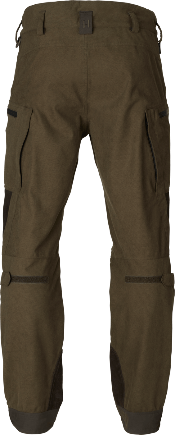 Härkila Men's Driven Hunt Hws Leather Pants Willow green/Shadow brown Härkila