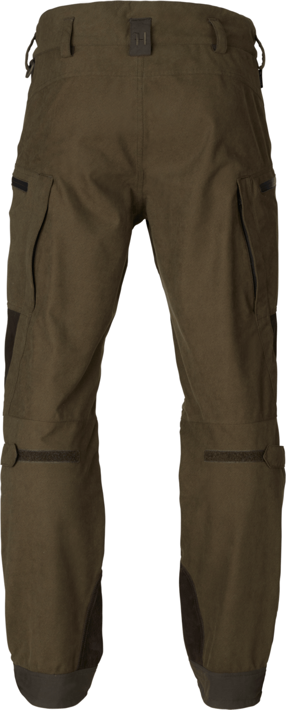 Härkila Men's Driven Hunt HWS Leather Pants Willow Green/Shadow Brown Härkila
