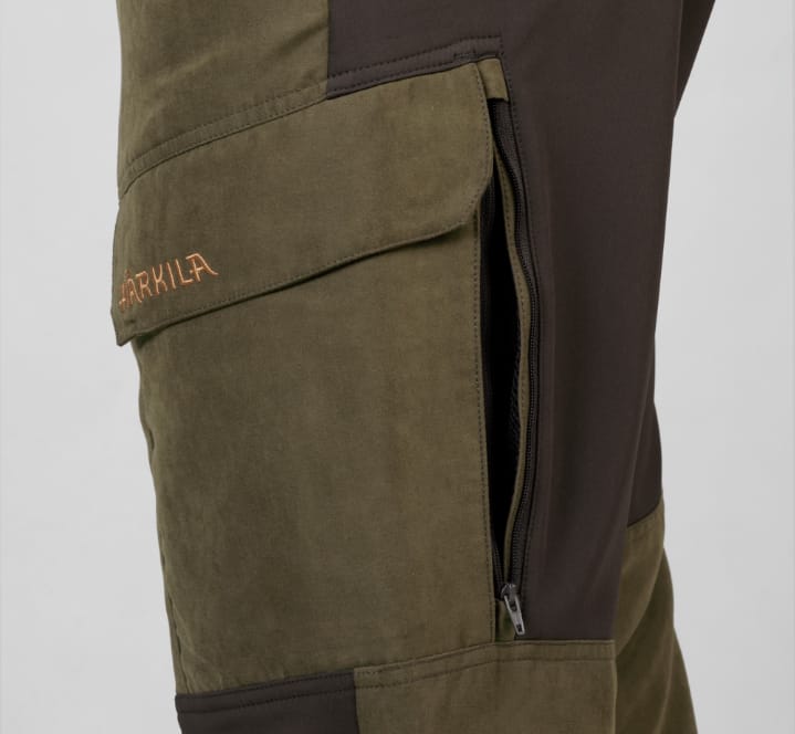 Härkila Men's Härkila Scandinavian Pants Willow Green/Deep Brown Härkila