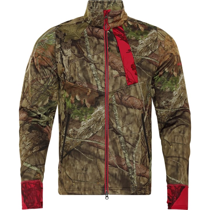 Härkila Men's Moose Hunter 2.0 Fleece Jacket Mossy Oak Break-Up Country/Mossy Oak Red Härkila