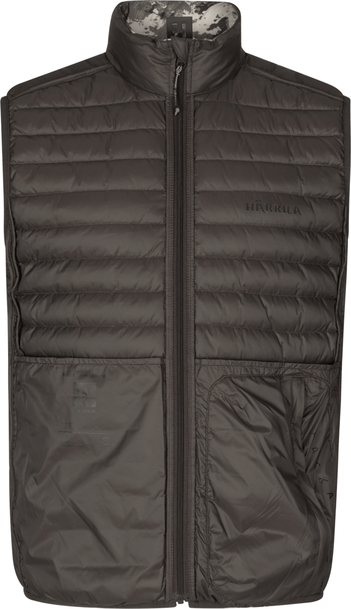 Men's Mountain Hunter Expedition Reversible Down Vest Axis Msp®Mountain/Shadow Brown Härkila