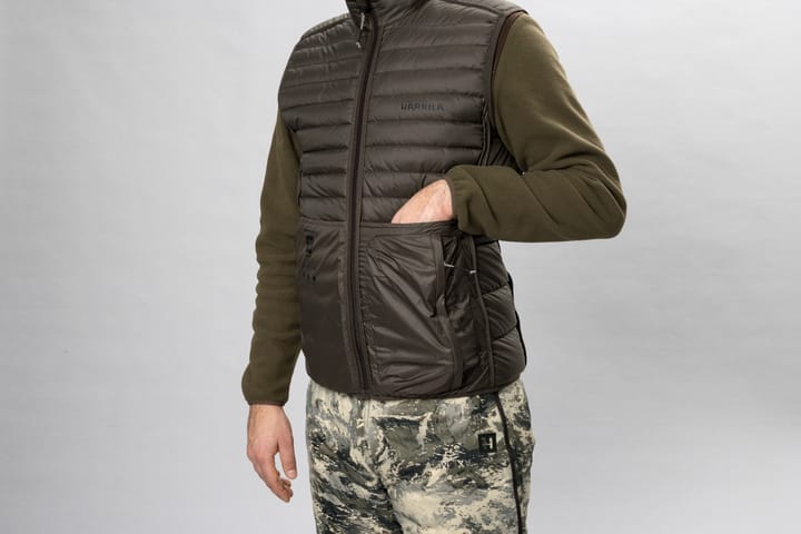 Men's Mountain Hunter Expedition Reversible Down Vest Axis Msp®Mountain/Shadow Brown Härkila