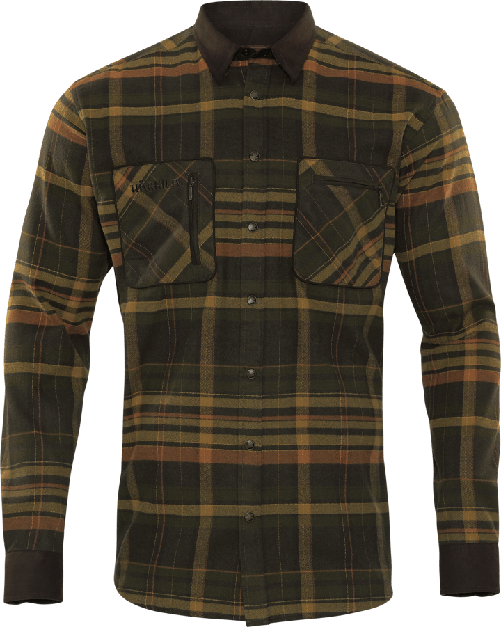 Härkila Men's Pajala Shirt Green/Brown Härkila Härkila Men's Pajala Shirt Green/Brown Härkila