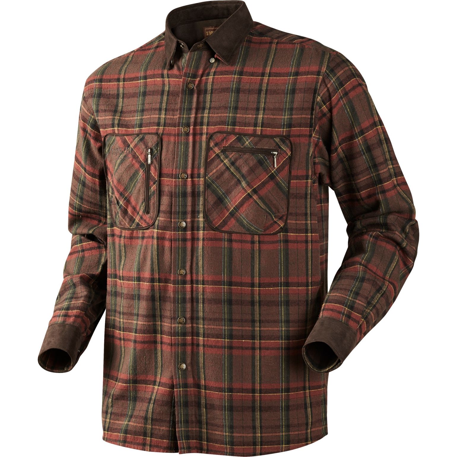 Härkila Men's Pajala Shirt Red check