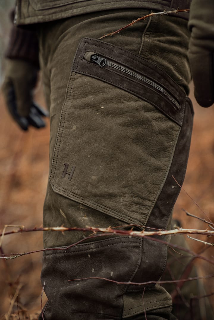 Härkila Men's Pro Hunter Leather Trousers Willow Green Härkila Härkila Men's Pro Hunter Leather Trousers Willow Green Härkila