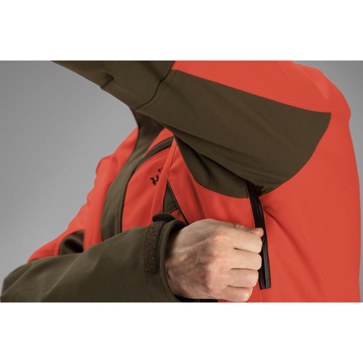 Härkila Men's Wildboar Pro Jacket Wildboar Orange/Willow Green Härkila