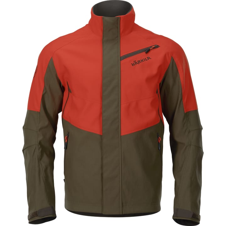 Härkila Men's Wildboar Pro Jacket Wildboar Orange/Willow Green Härkila