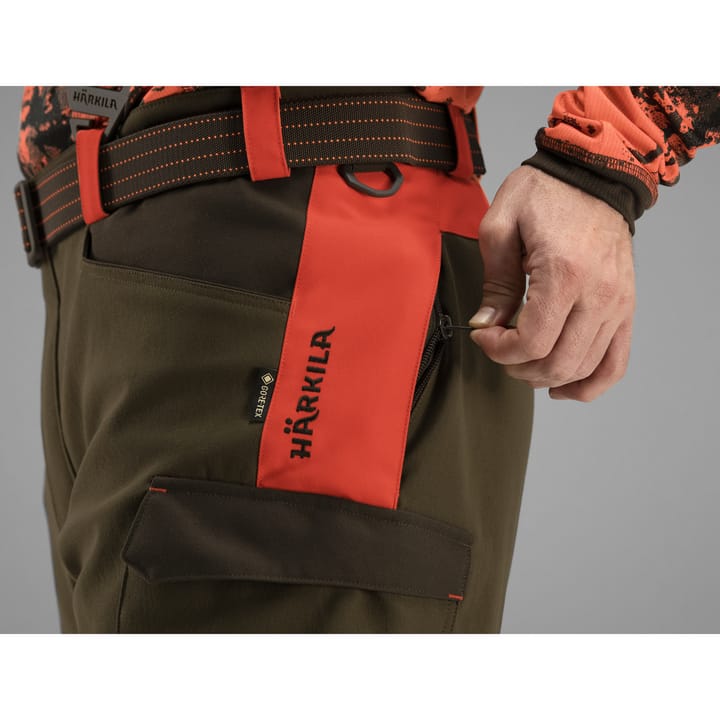 Härkila Men's Wildboar Pro Pants Wildboar Orange/Willow Green Härkila Härkila Men's Wildboar Pro Pants Wildboar Orange/Willow Green Härkila