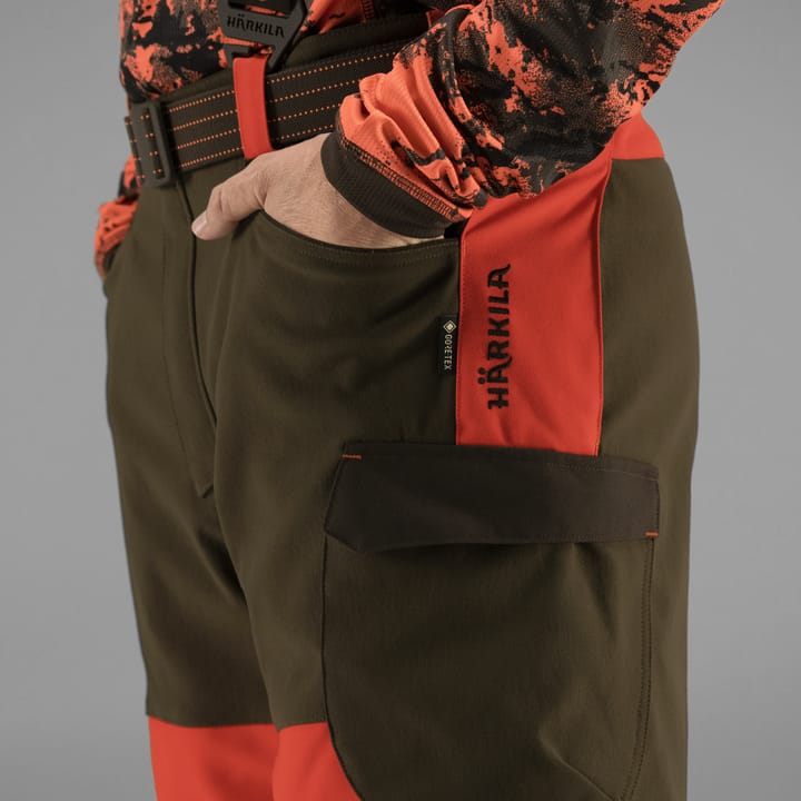Härkila Men's Wildboar Pro Pants Wildboar Orange/Willow Green Härkila Härkila Men's Wildboar Pro Pants Wildboar Orange/Willow Green Härkila