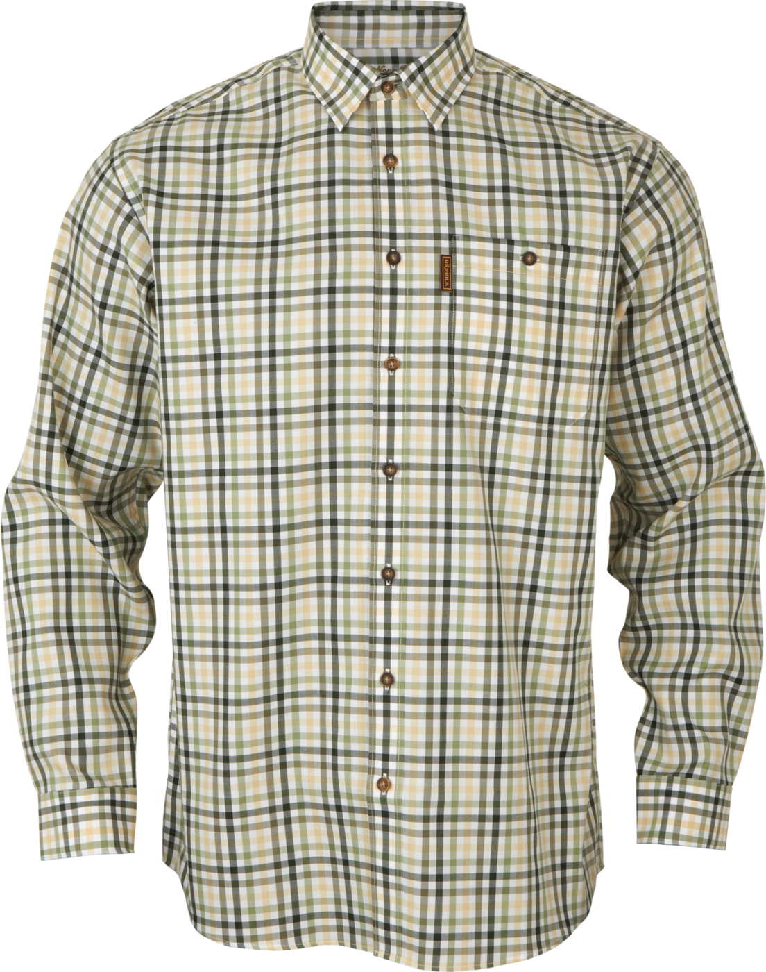 Men's Milford Shirt Beech green check