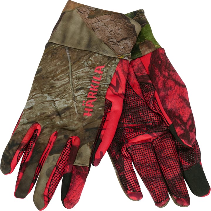 Moose Hunter 2.0 Fleece Gloves MossyOak®Break-Up Country®/MossyOak®Red Härkila