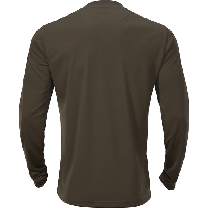 Men's Mountain Hunter L/S T-shirt Hunting green/Shadow brown Härkila